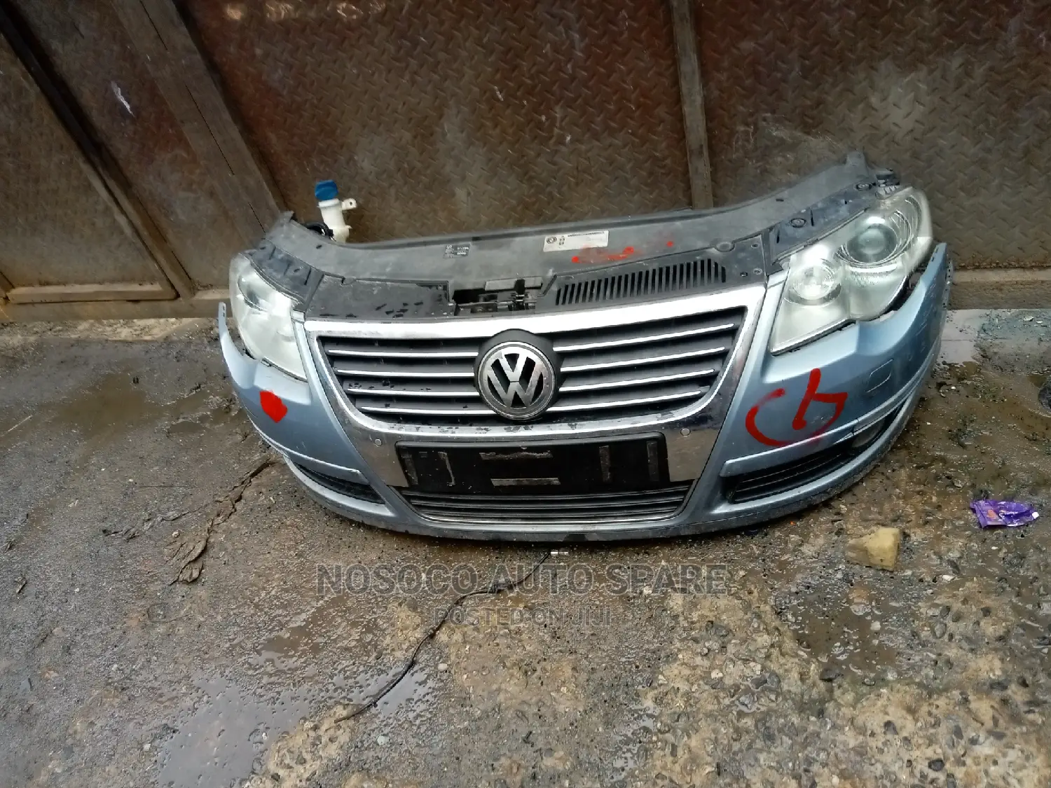 Complete Front Kit Front Bumper Full Light Condenser