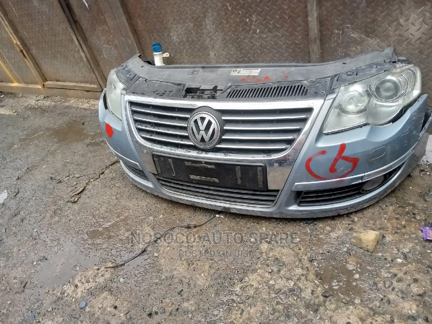 Complete Front Kit Front Bumper Full Light Condenser