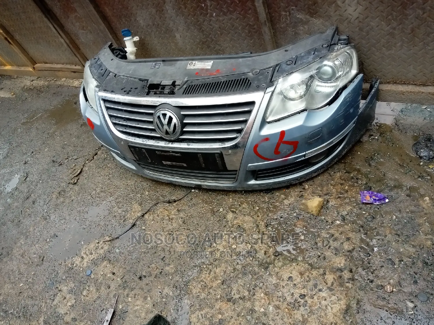 Complete Front Kit Front Bumper Full Light Condenser