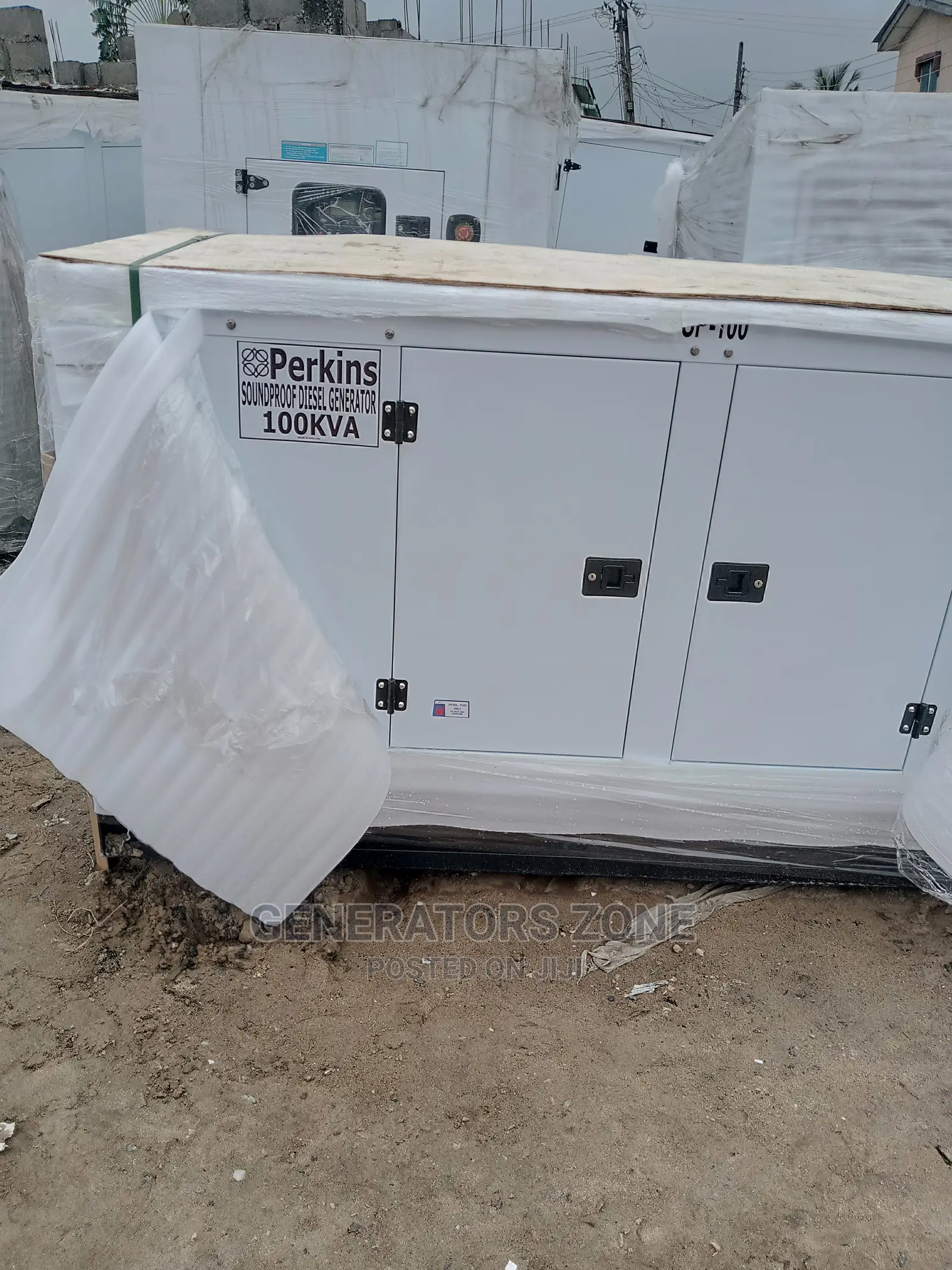 Brand New Soundproof Generator Perkings 100kva Diesel