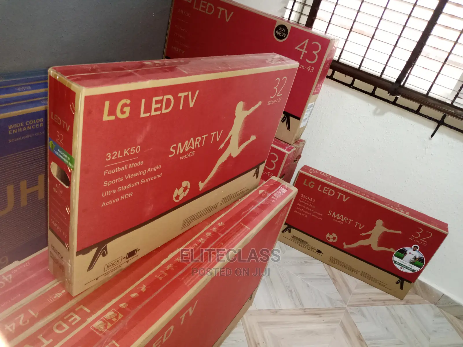 Brand New LG 32" Inches Smart TV With Active HDR