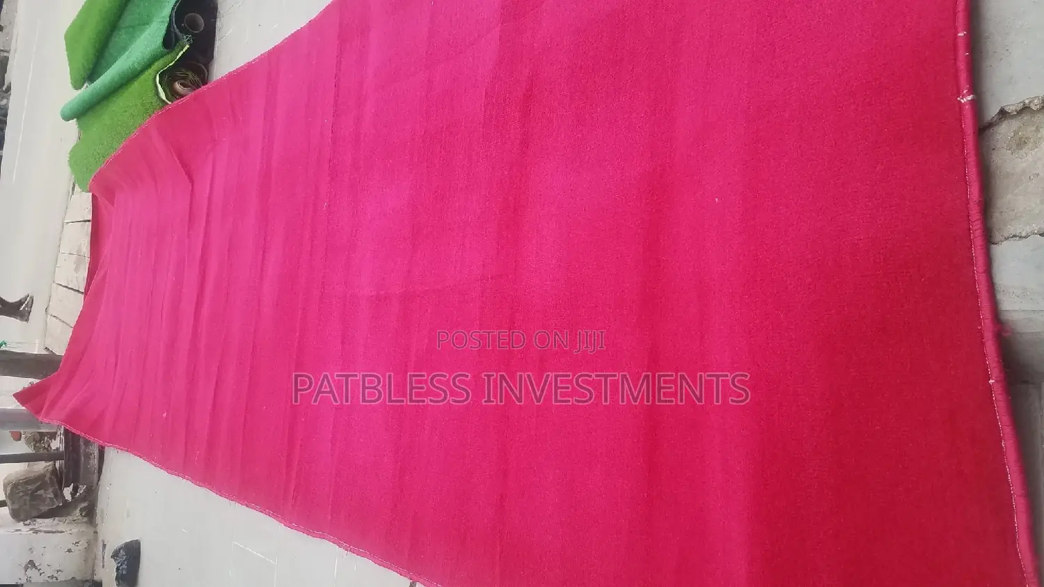 Super Plain Red Rug , #8000 Per SQM