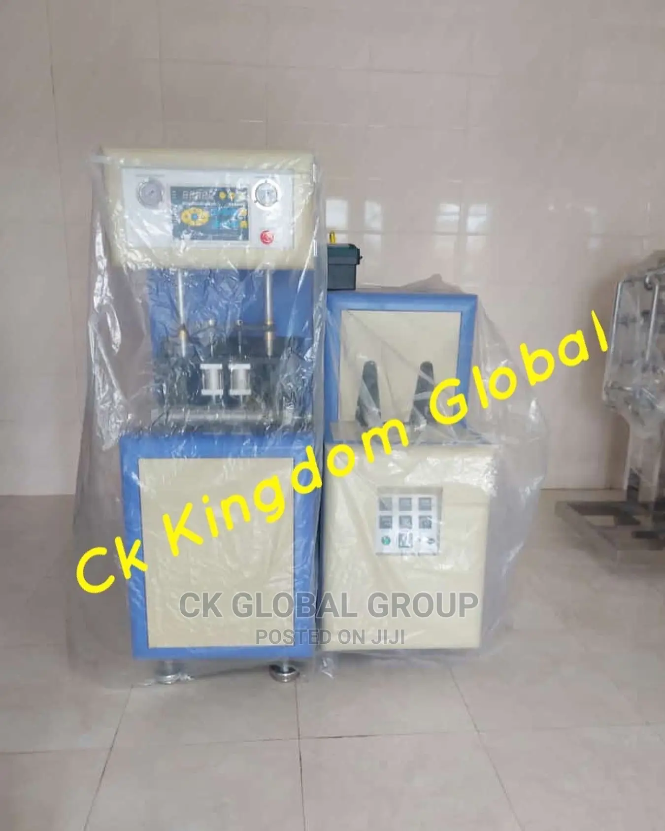 Pet Blower Machine With Huge Compressor