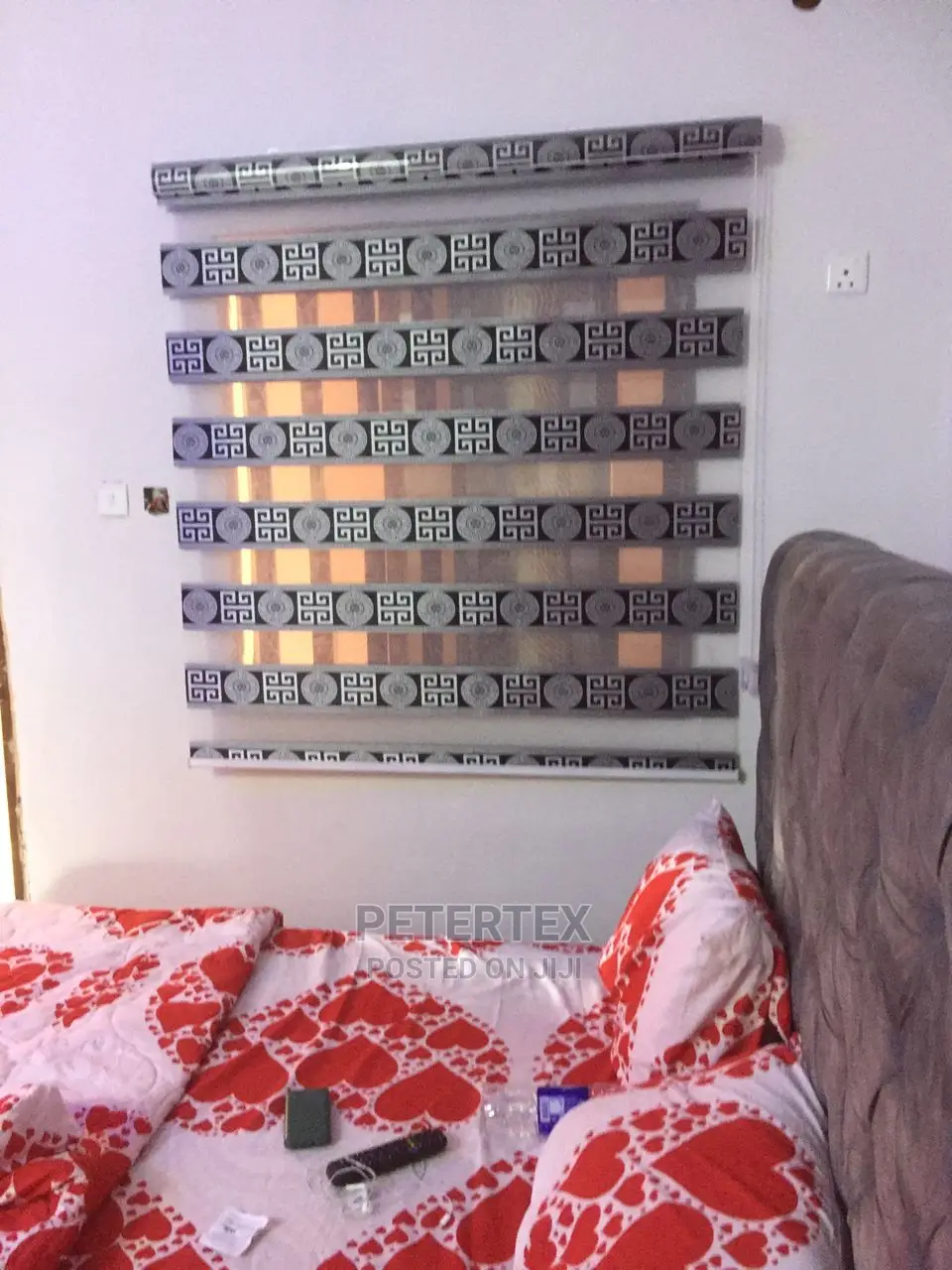 Window Blinds Day and Night, Gucci