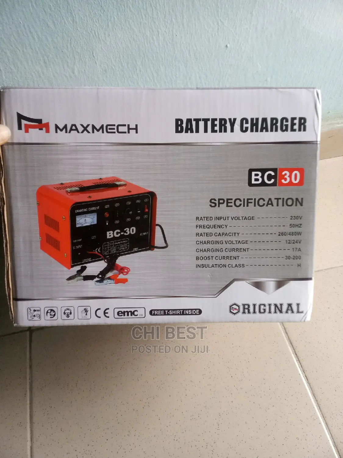 Maxmech Battery Charger 30amps