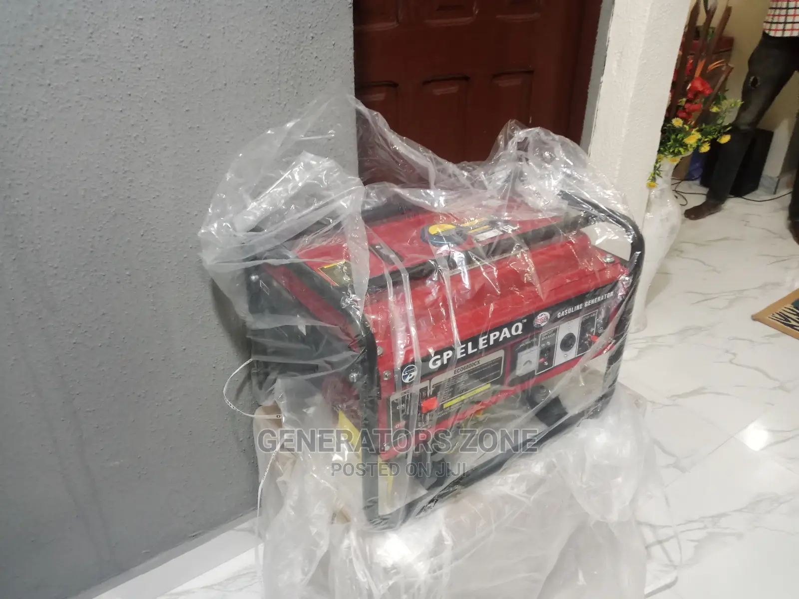 Elepaq Manual Generator 3.5kva Ec6800cx Red Tank