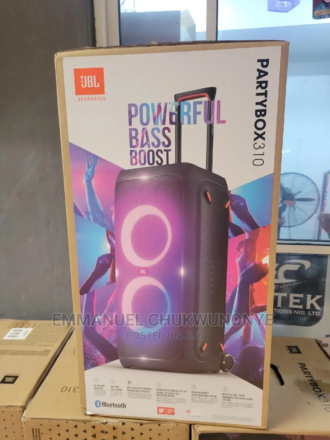 New JBL 310 Powerful Bass Boost Partybox.