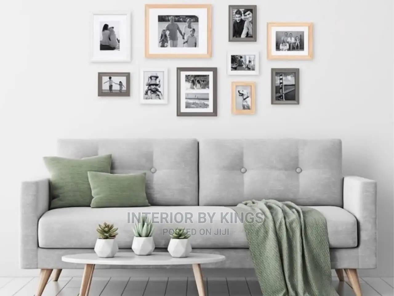 3seater Fabric Sofa Can Come in Colors So Simple and Comfy