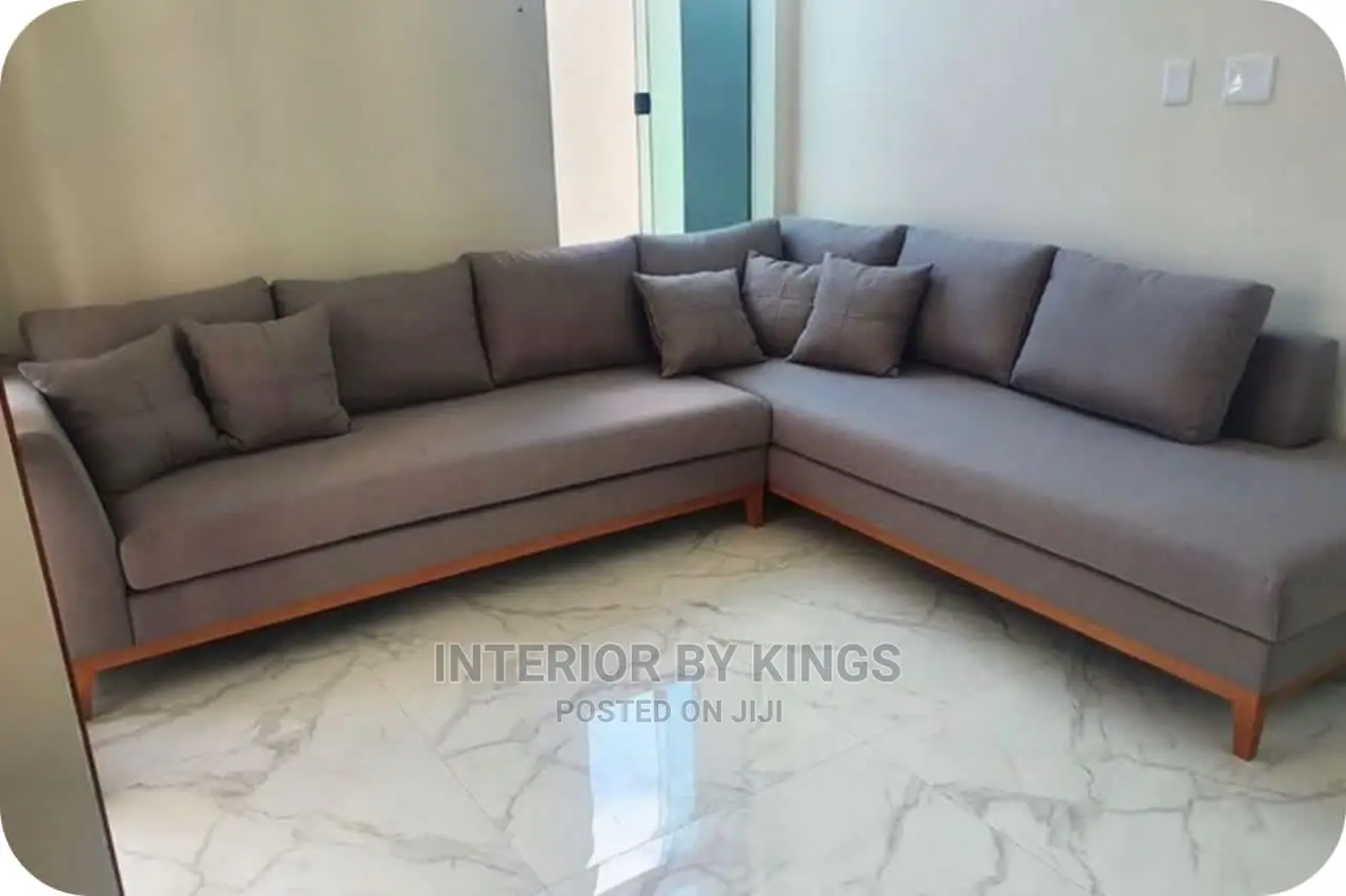 U-Shaped Fabric Sofa Can Be Made in Colors Modern Design