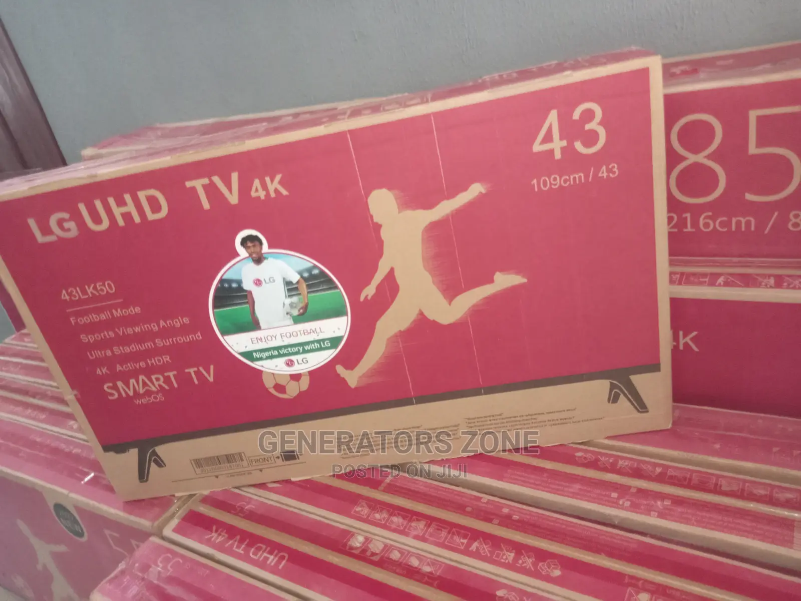 LG 43 Inch Smart TV +Perfect Picture ,Face Book