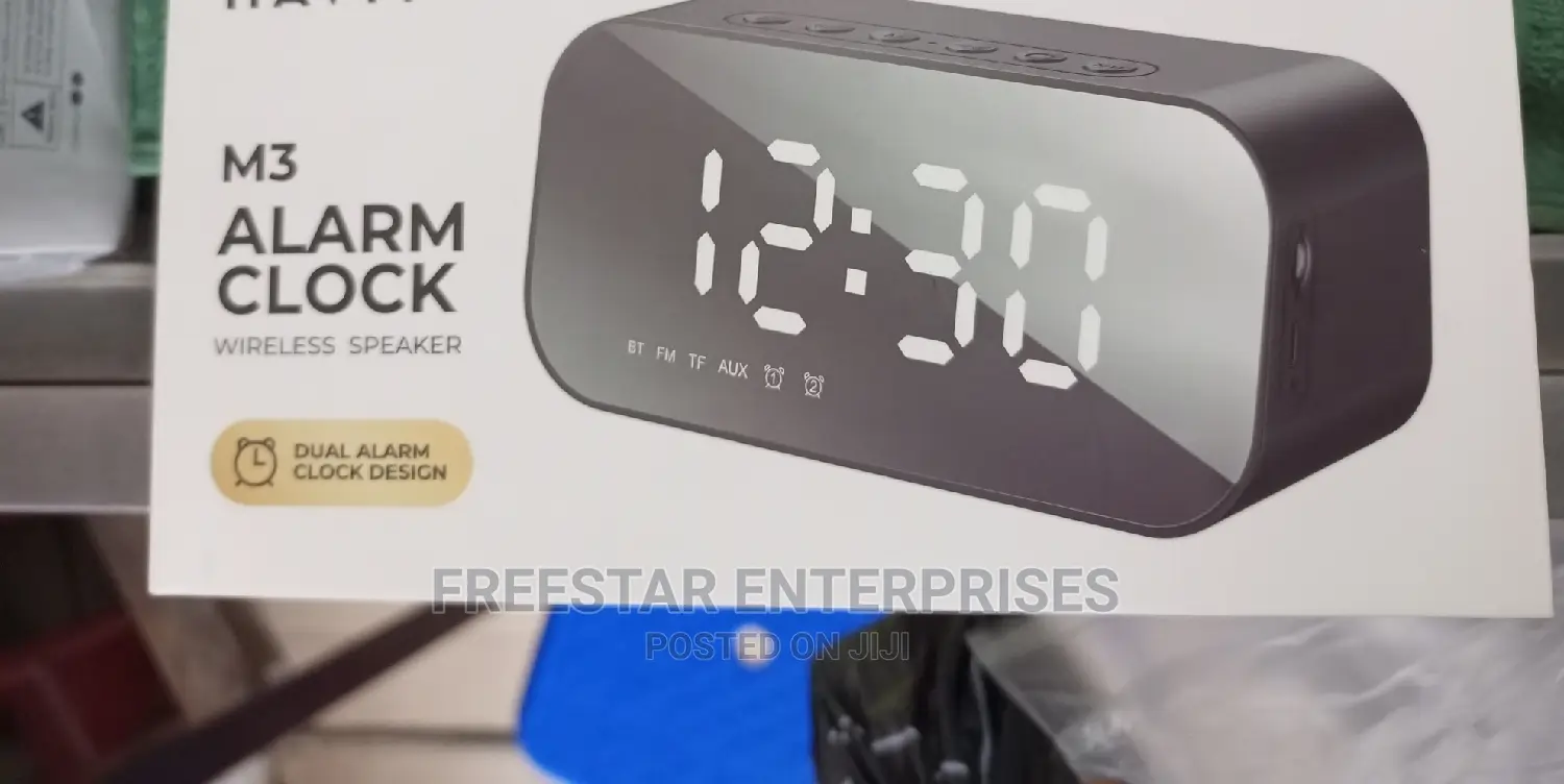Havit M3 Bluetooth Speaker Alarm Clock Radio.
Havit.