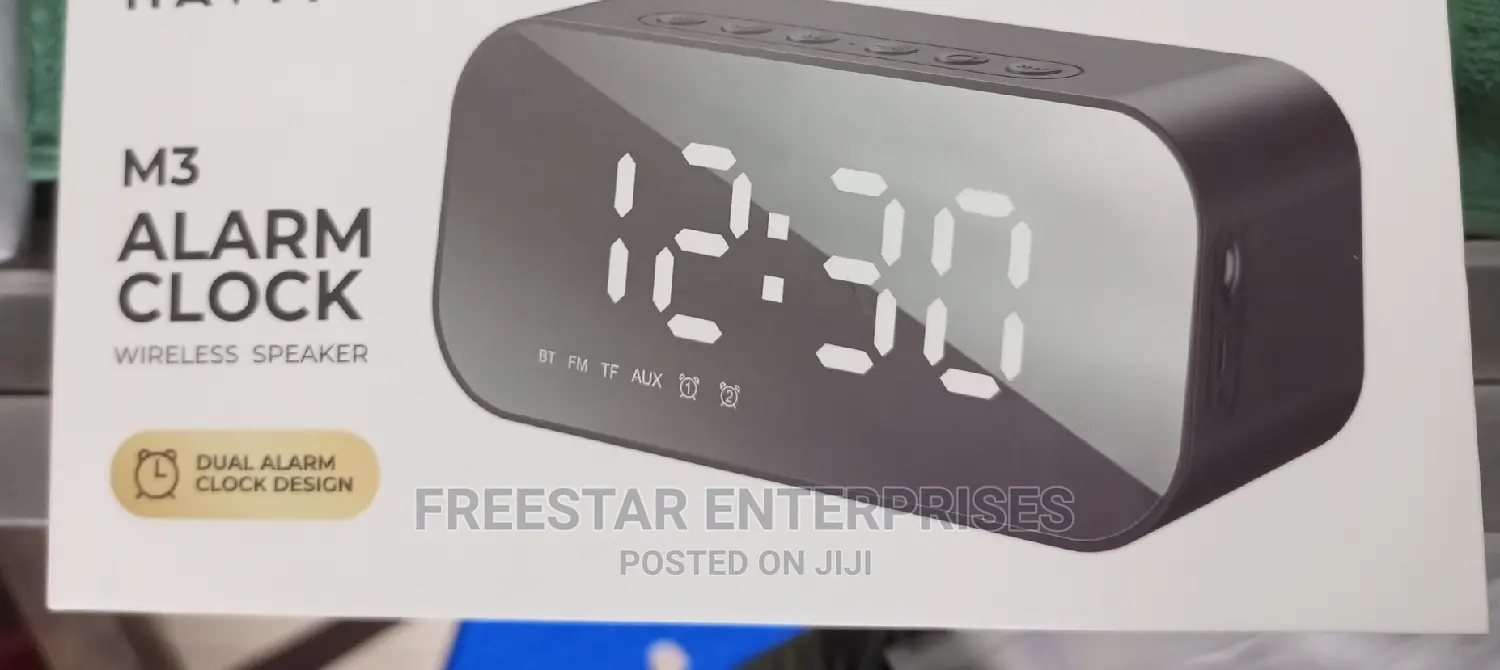 Havit M3 Bluetooth Speaker Alarm Clock Radio.
Havit.