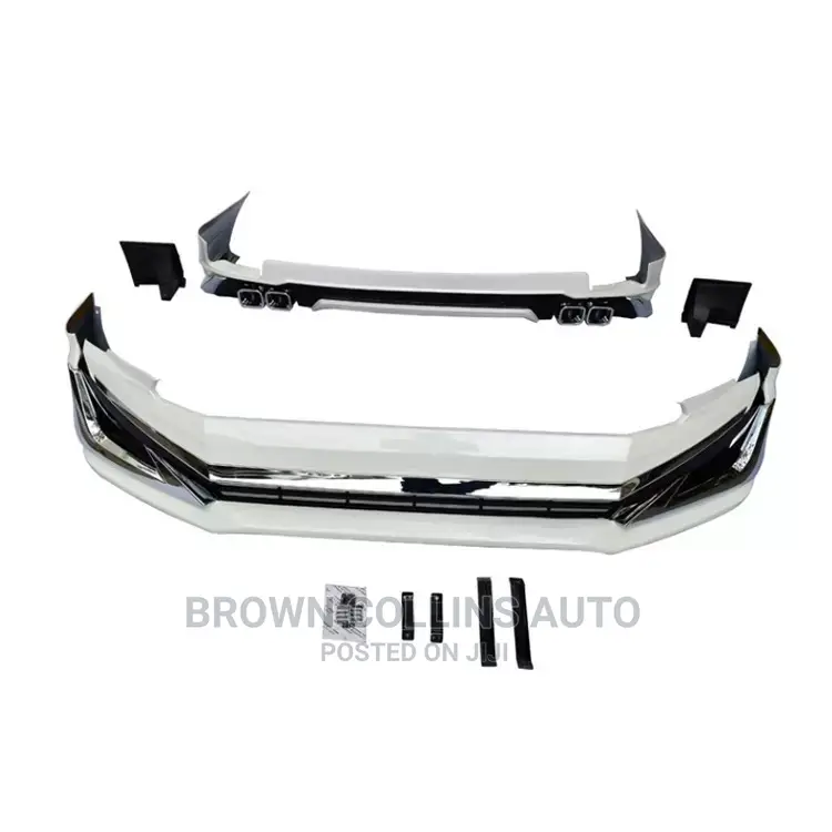 Front and Back Bumper Spoilers Toyota Prado 2016-2021