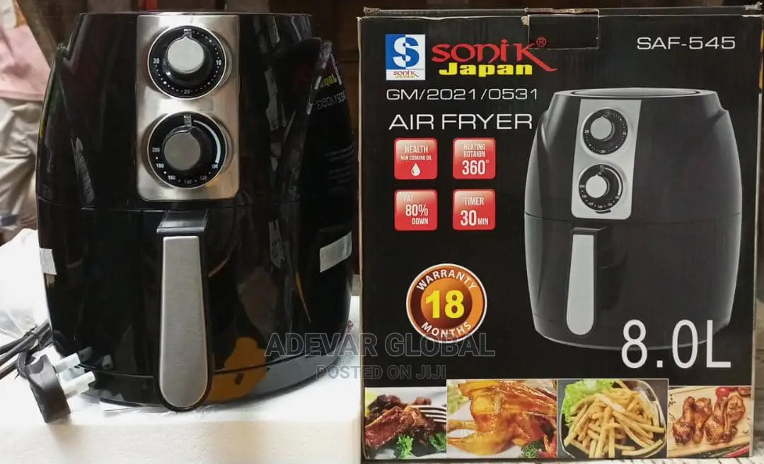 Sonik 8L Multi-Use Digital Non-Oil Air Fryer Oven