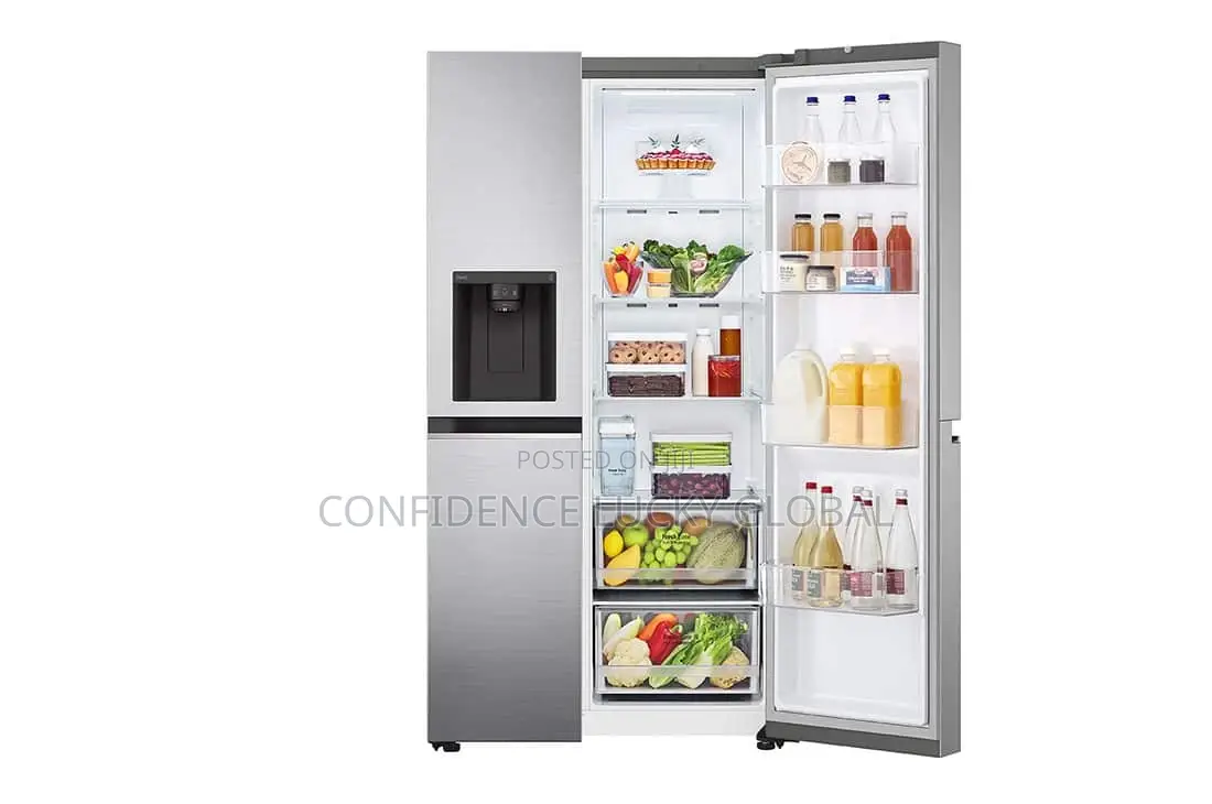 Side by Side LG Fridge With Water Dispenser and Ice Maker