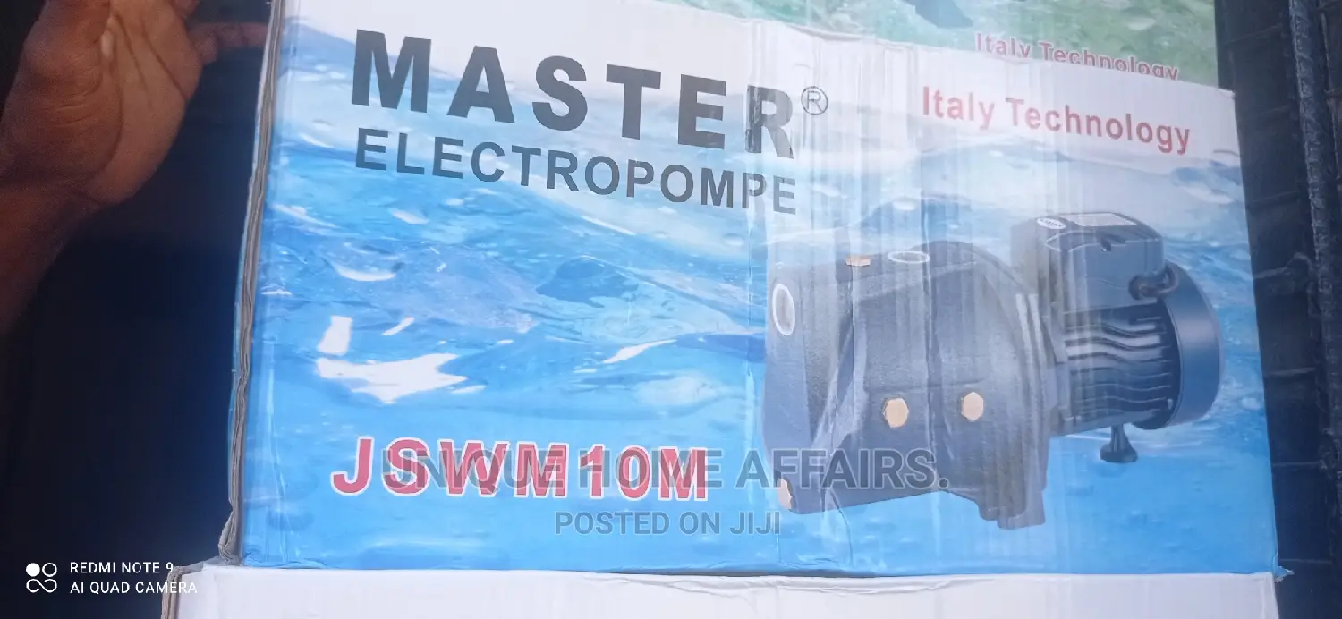 Master Original Water Pump 1hp