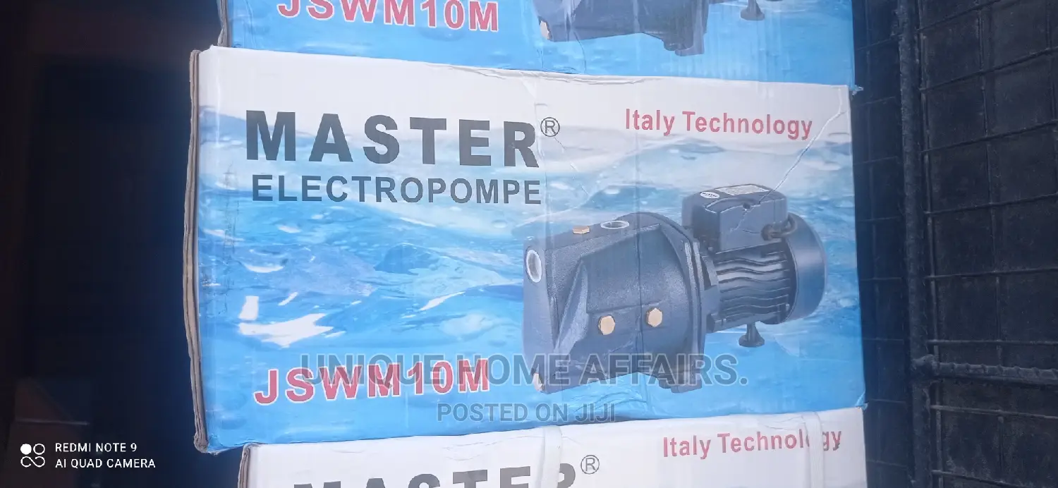 Master Original Water Pump 1hp