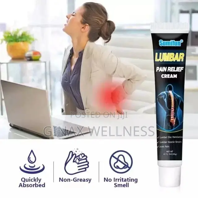 Lumbar Pain Relief Cream | Lumbar Muscle Strain Cream