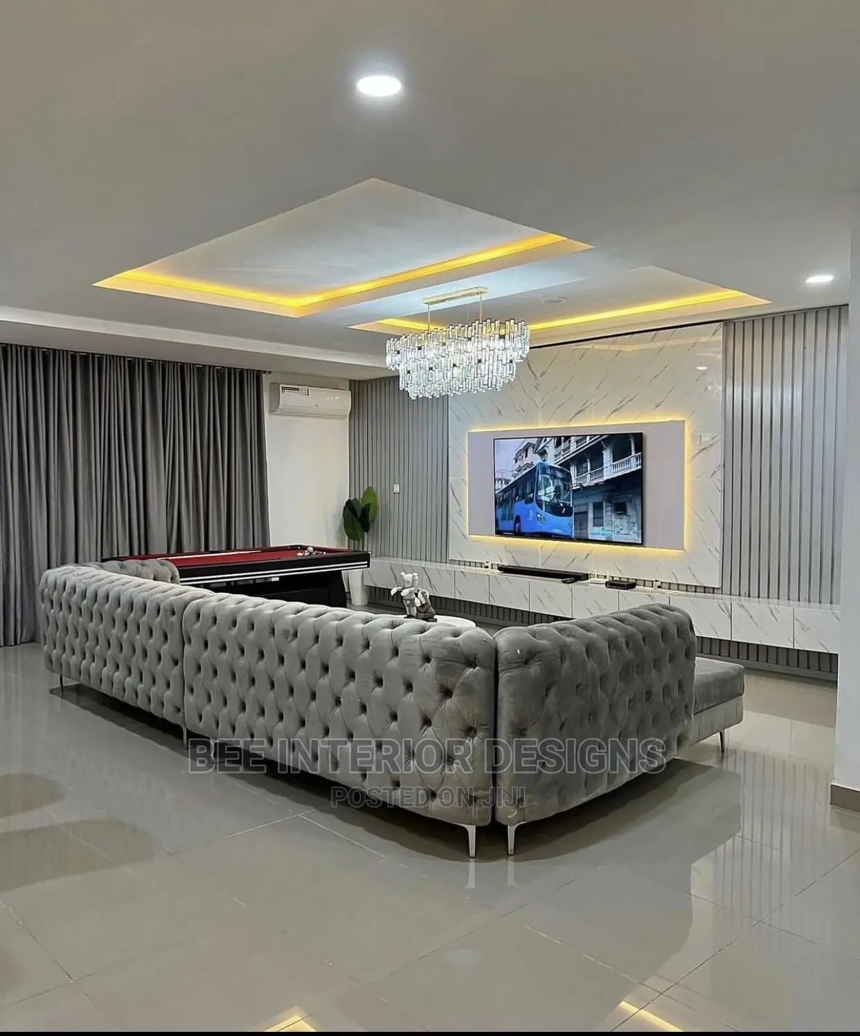 Modern Television Console