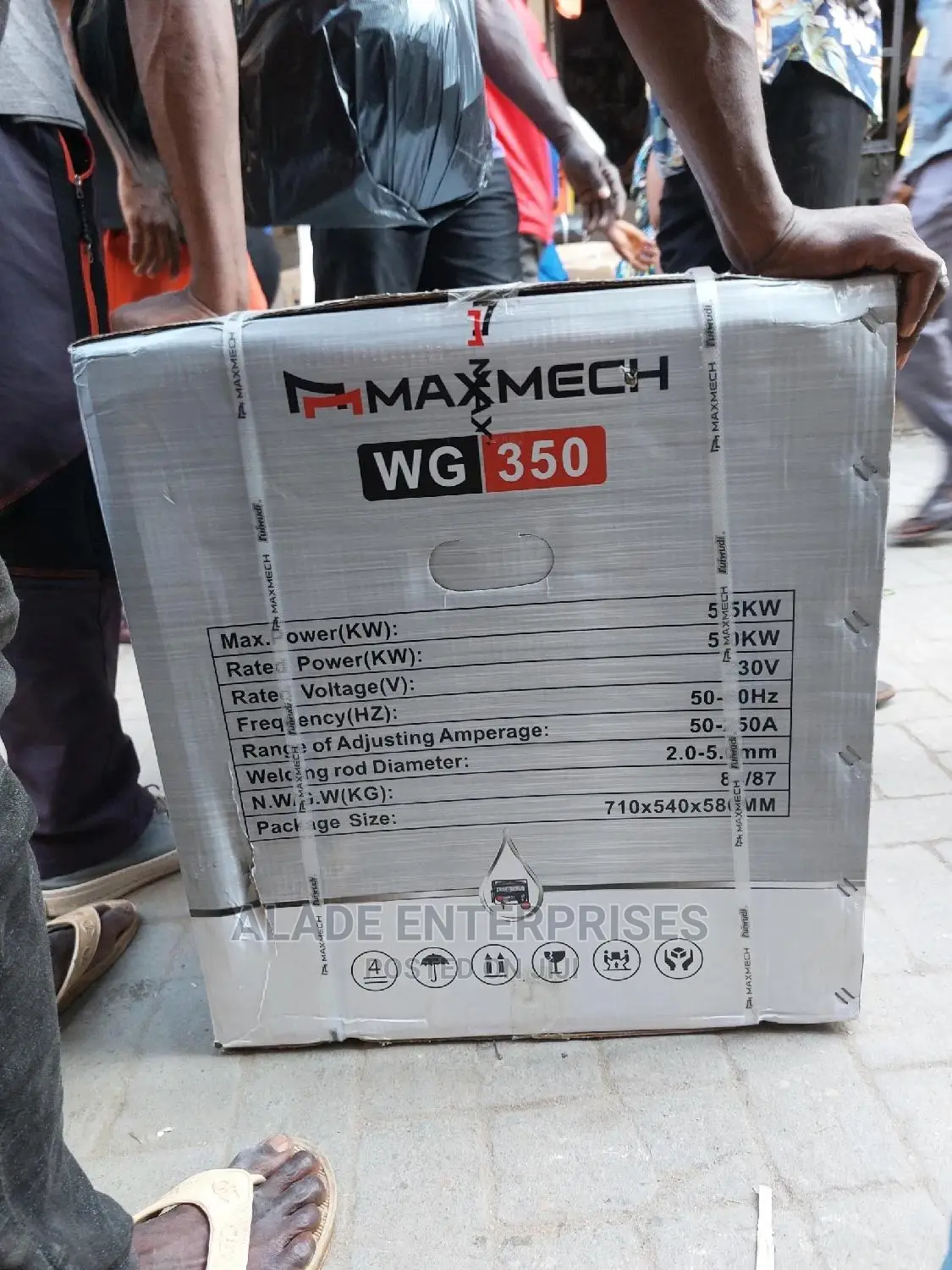 Maxmech Welding Generator Start And Weld 5.5kva 250a