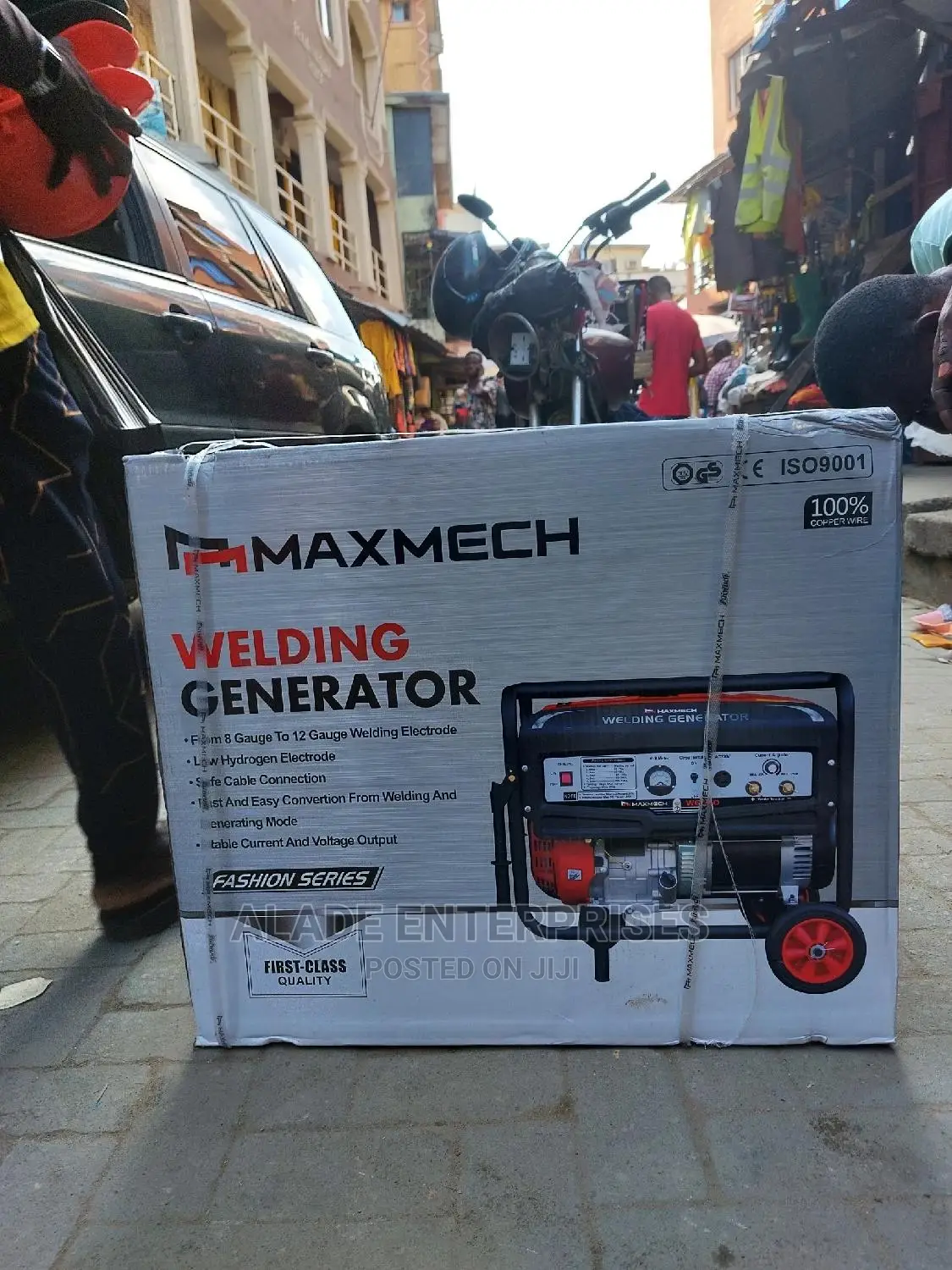 Maxmech Welding Generator Start And Weld 5.5kva 250a