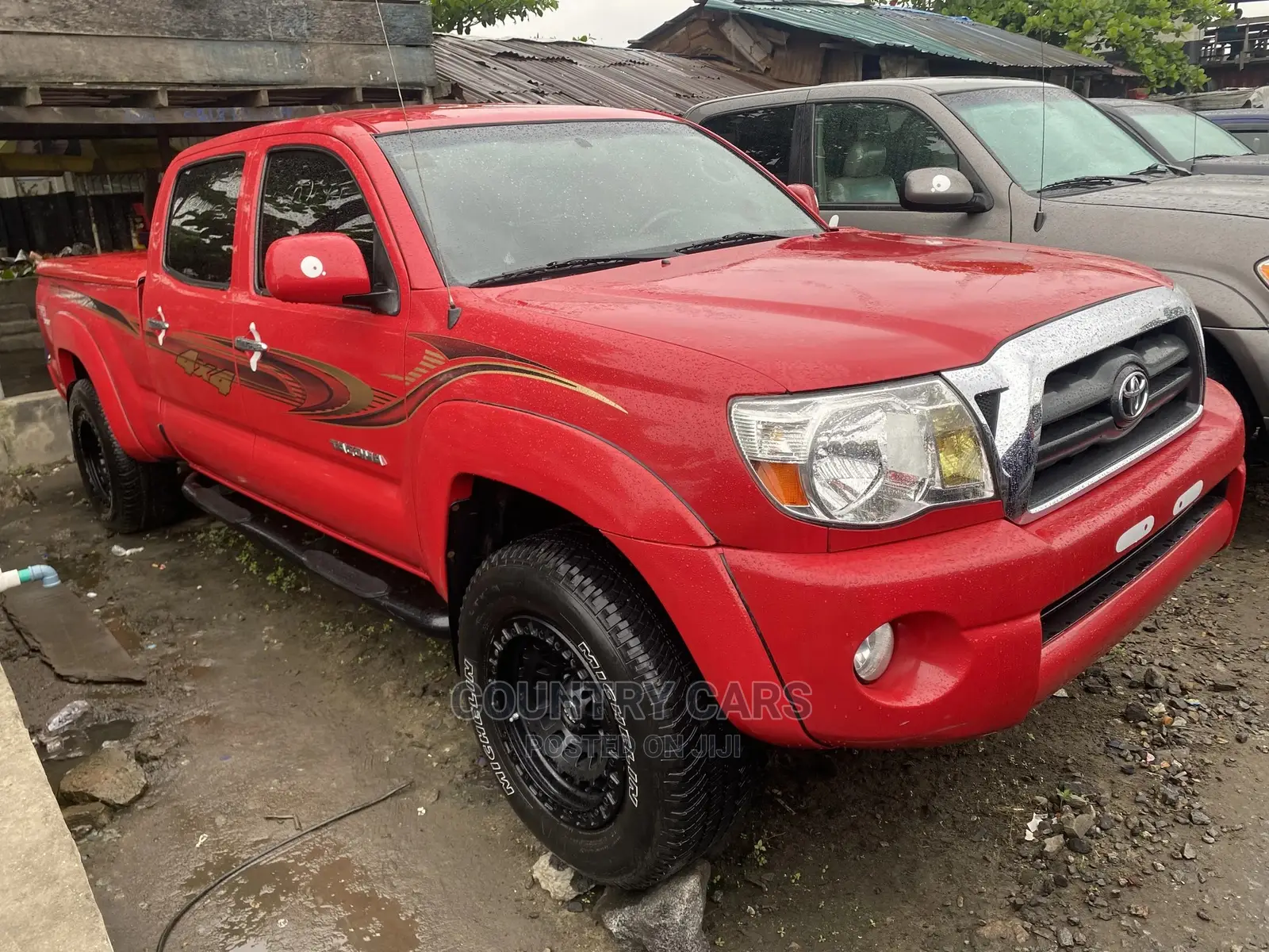 Toyota Tacoma 4x4 Double Cab 2008 Red