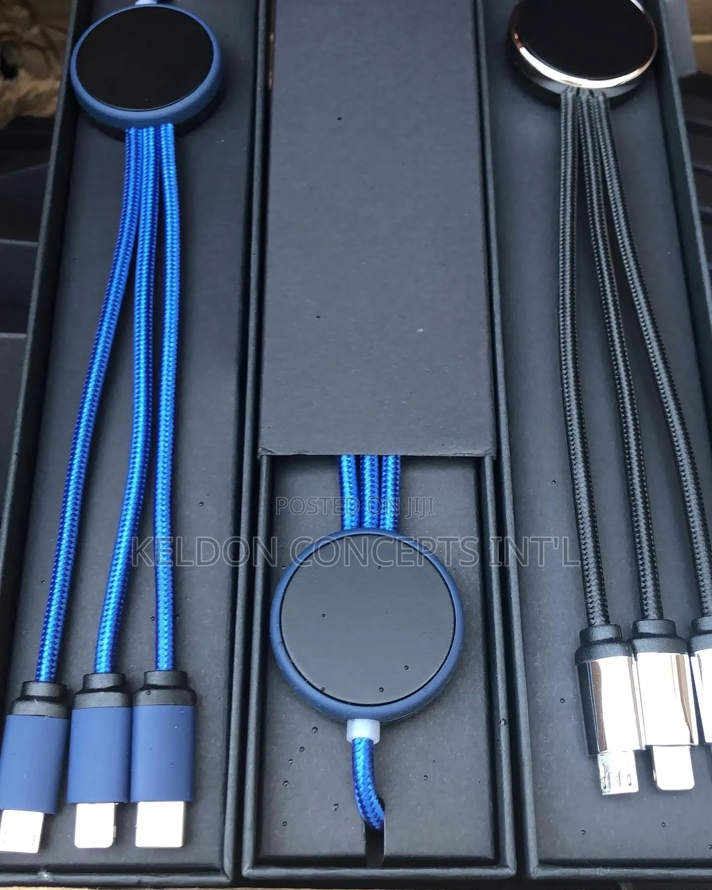 3 in 1 Led Charging Cable Moq: 200pcs