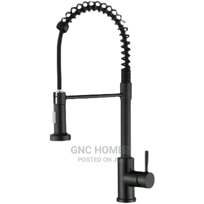 Black Kitchen Sink Mixer Tap