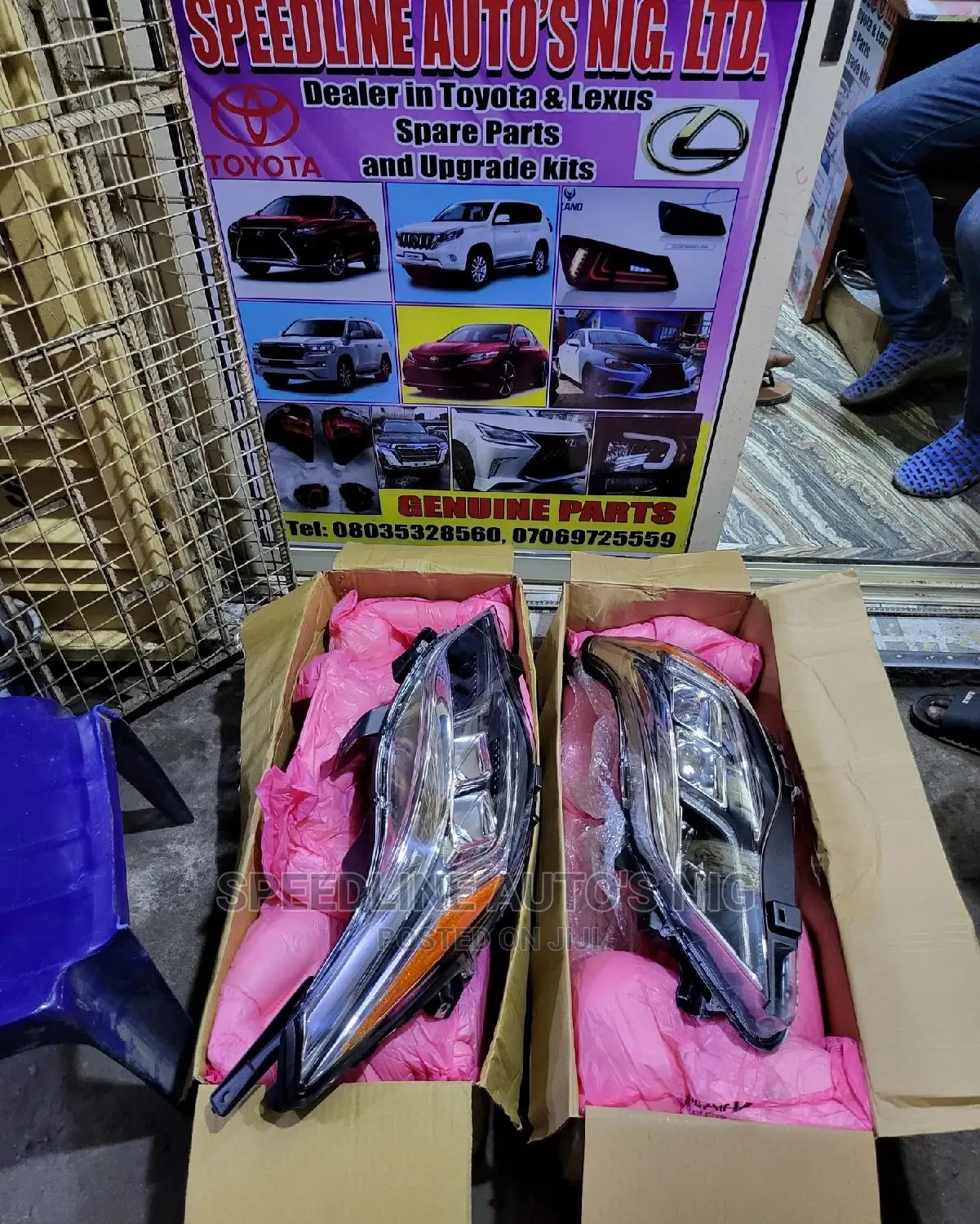 Complete Set of Head Lamp Toyota Avalon 2017/2018 Fully Led