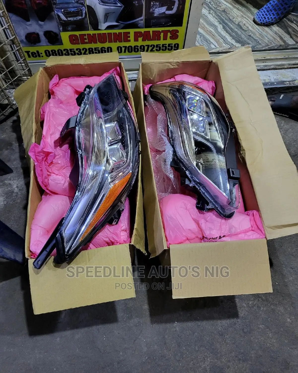 Complete Set of Head Lamp Toyota Avalon 2017/2018 Fully Led