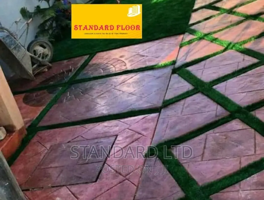 D New Stamped Flr (For Outdoor )