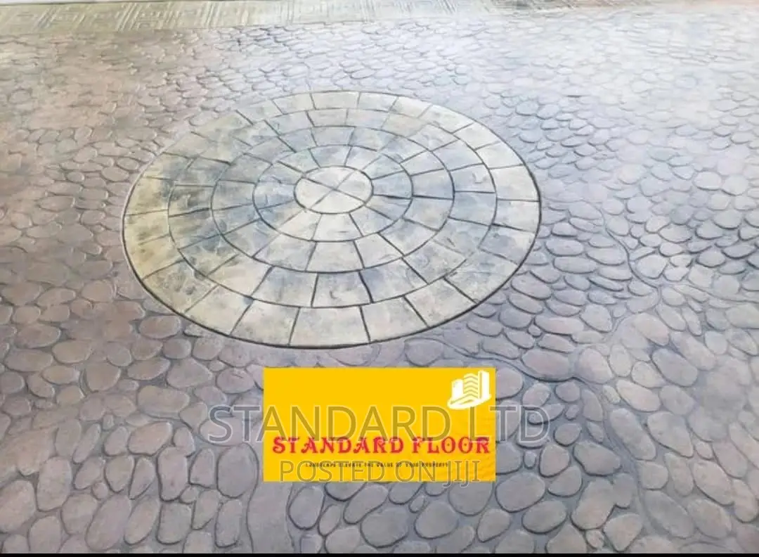 D New Stamped Flr (For Outdoor )