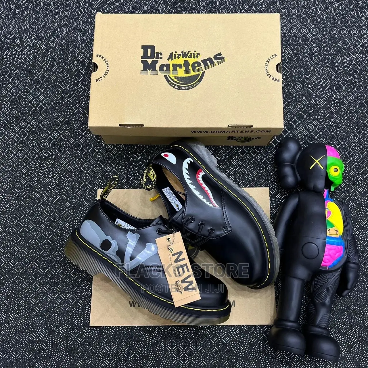 Original Bape X Mastermind Dr. Martens 1461 Shoes Available