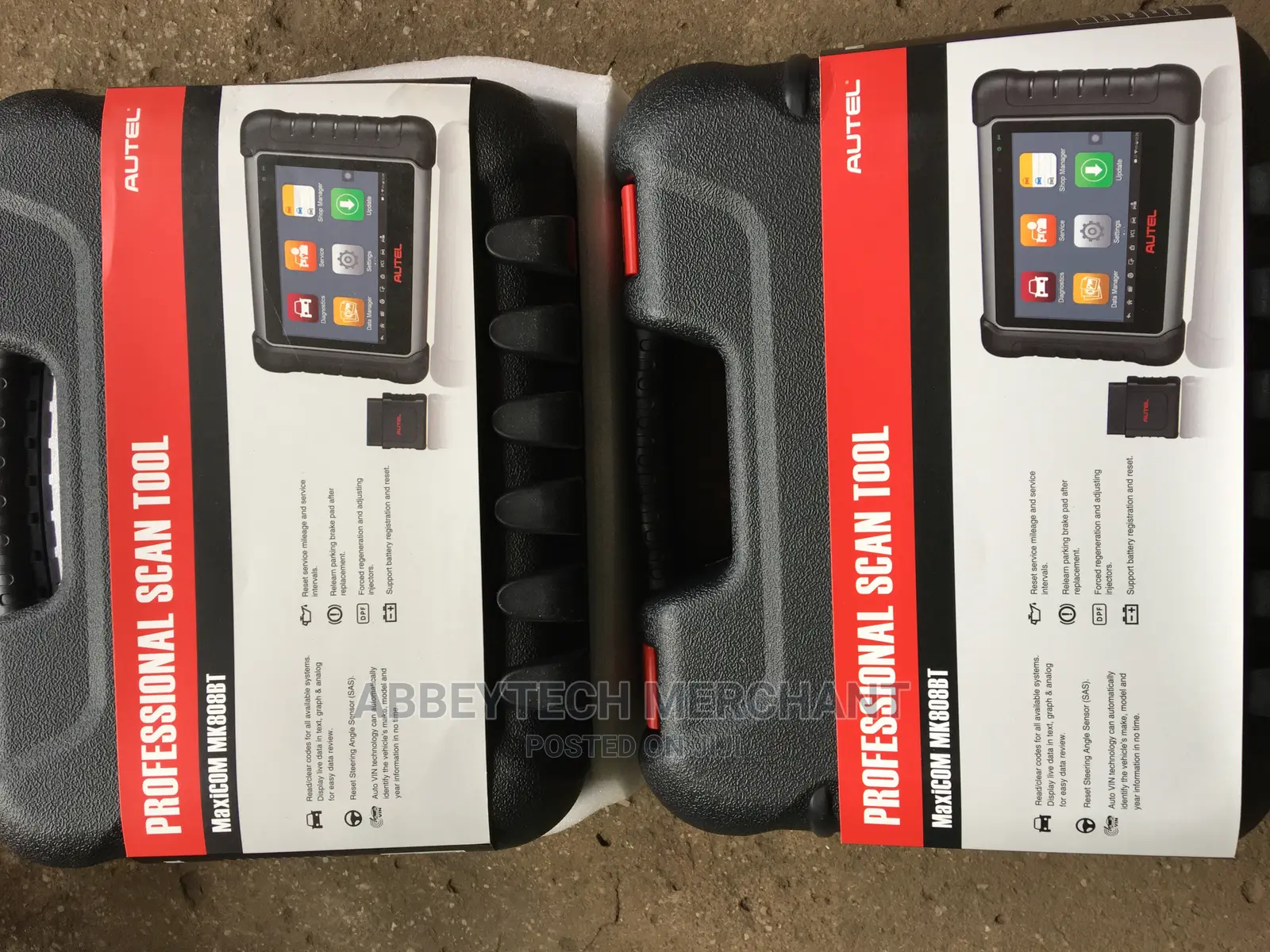Autel MK808BT Obdii Cars Scanners With Programing Functions
