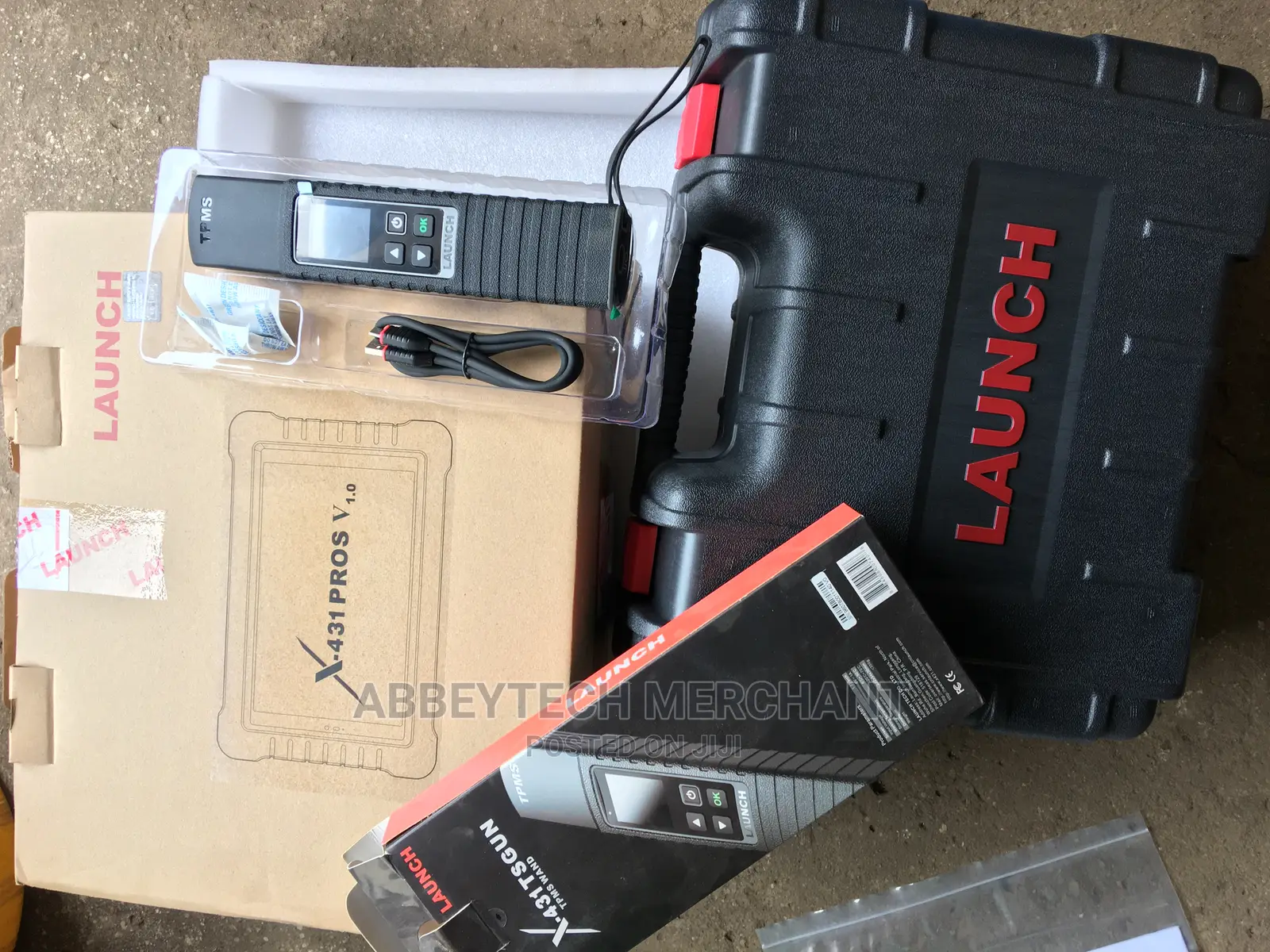Launch X431 Pros v With X431 Tsgun TPMS Programmer