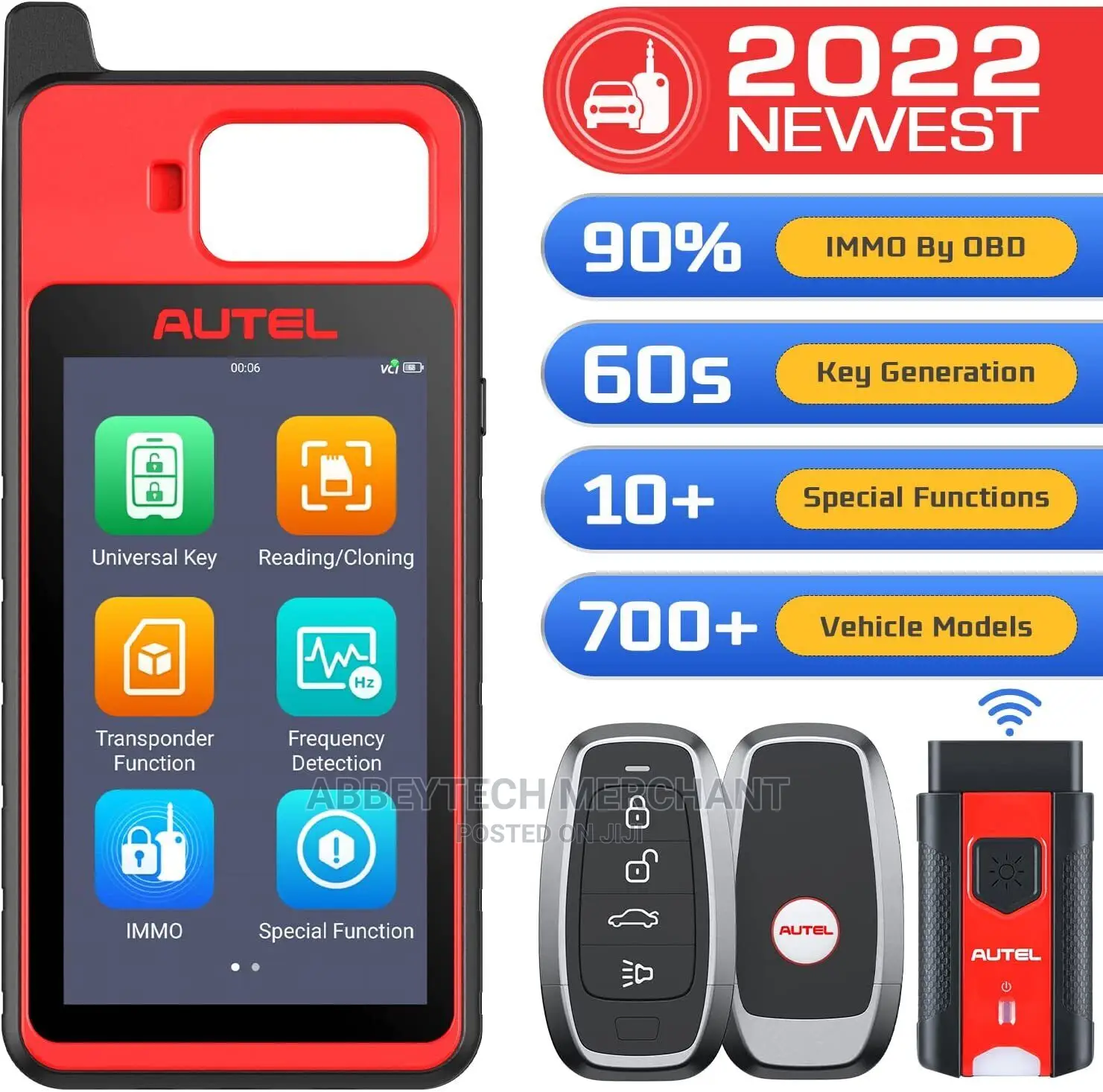 Autel Maxiim Km100 Immo Cars Key Pro-Grammer Immobilize