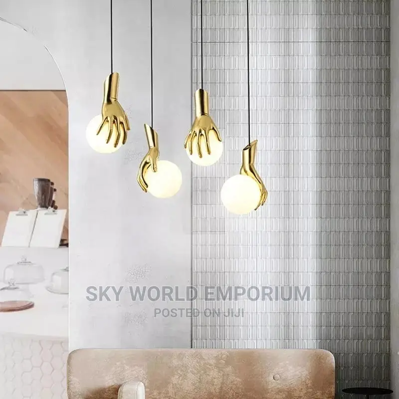 Golden Pendant Light