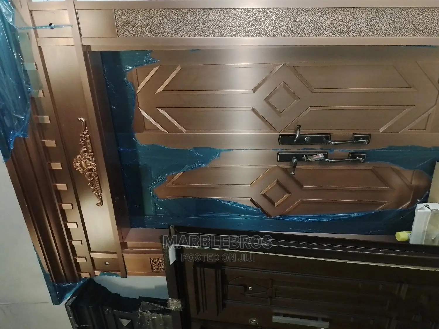 Beautiful Extra Height Security Doors
