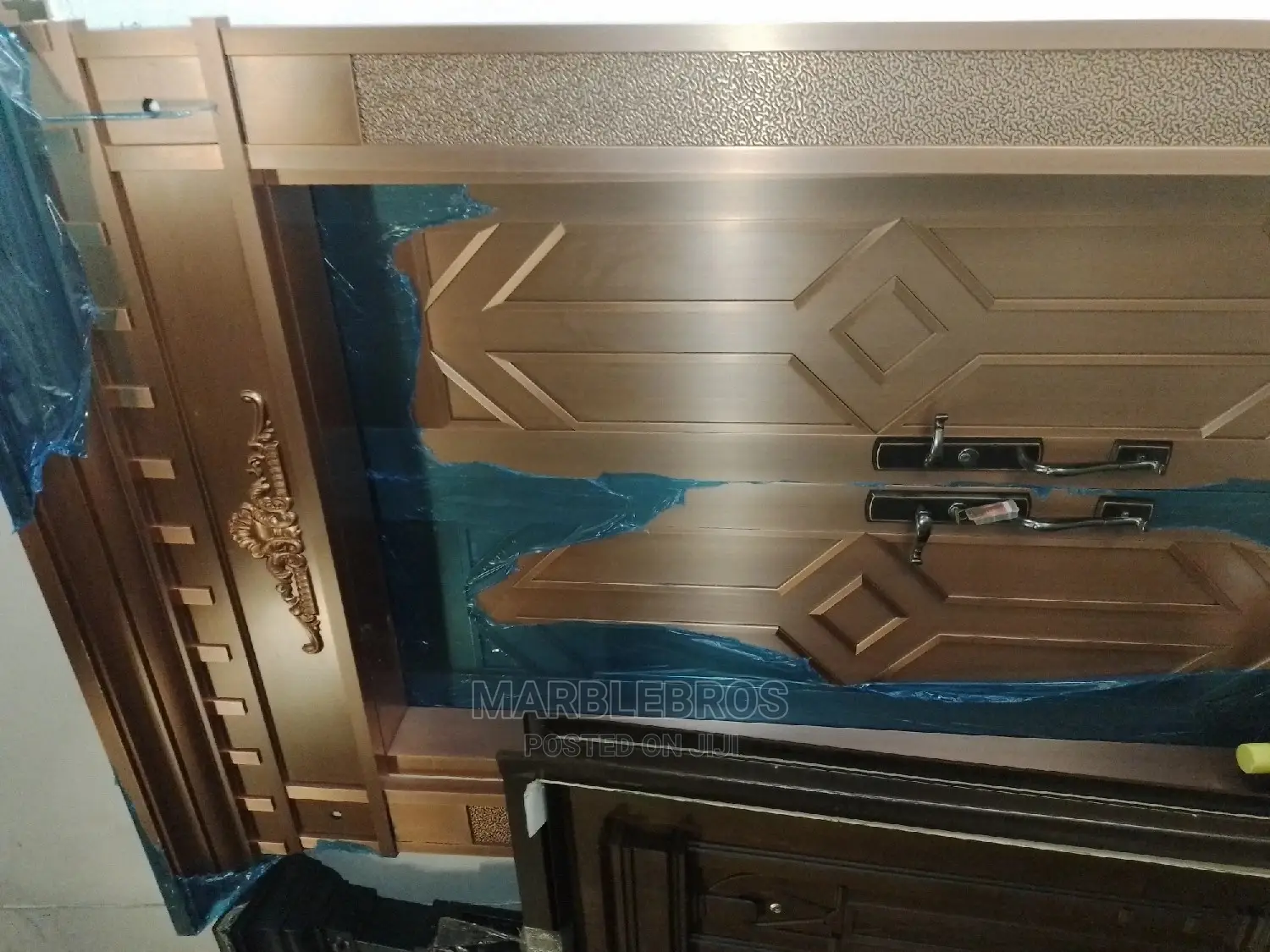 Beautiful Extra Height Security Doors