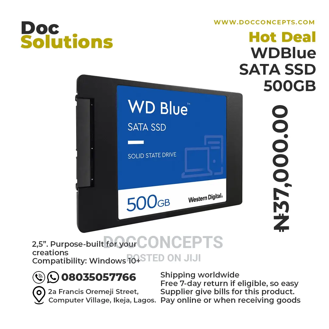 Wdblue Sata Ssd 500gb