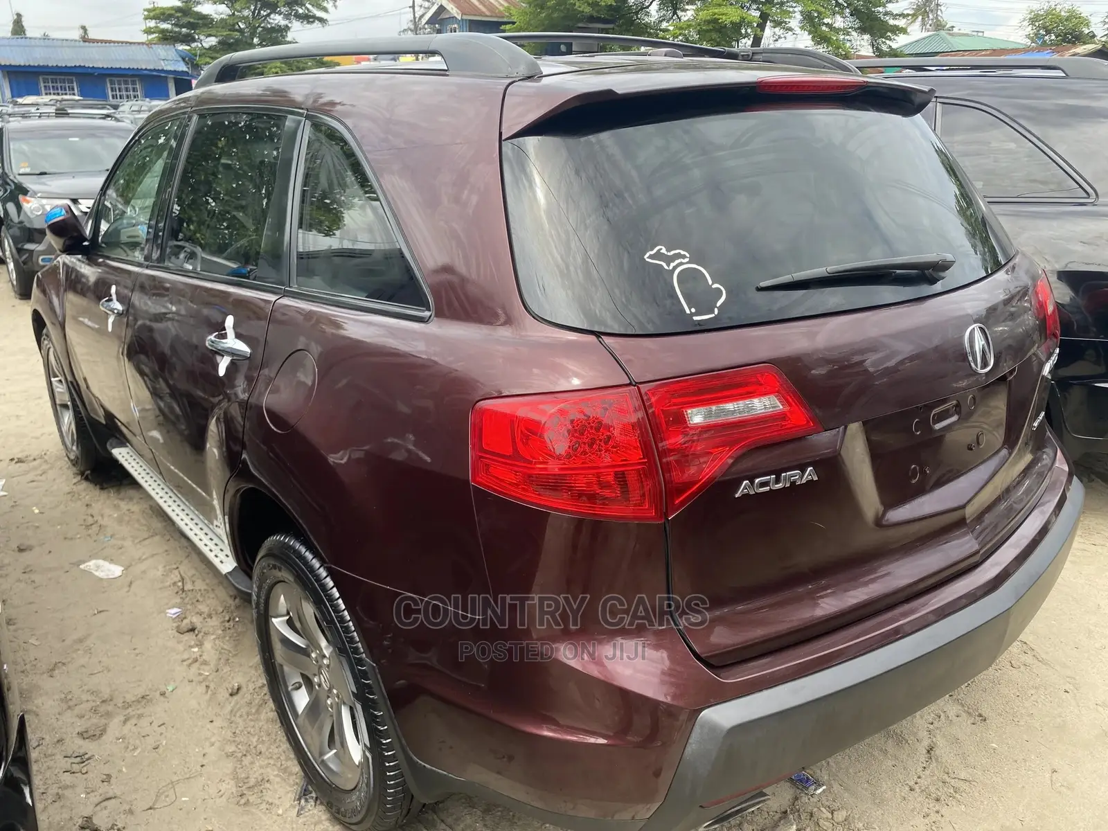 Acura MDX 2008 Red