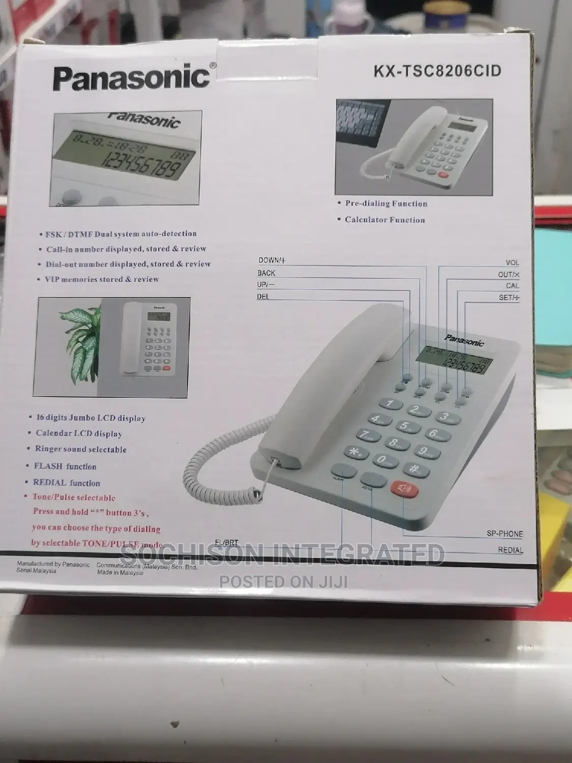 Panasonic Desk Phone | KX-TSC8209CID