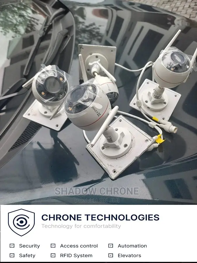 CCTV Cameras Installantion by Chrone