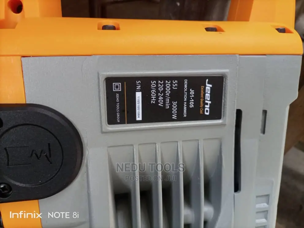 3000watt Original Jack Hammer Machine (Jeeho)