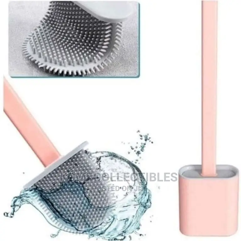 Bendable Silicon Toilet Brush