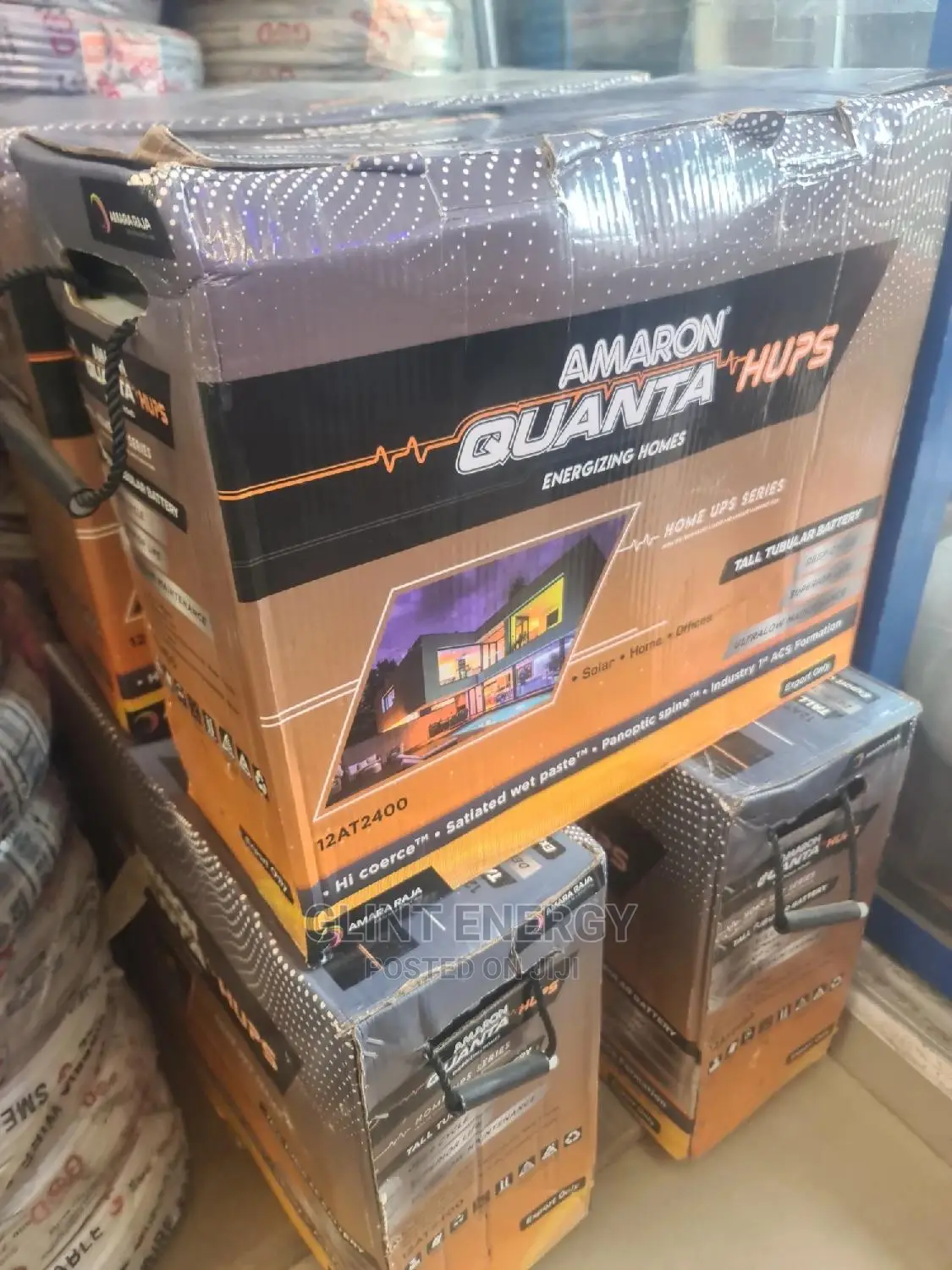 240ah 12v Qantan Tubular Battery