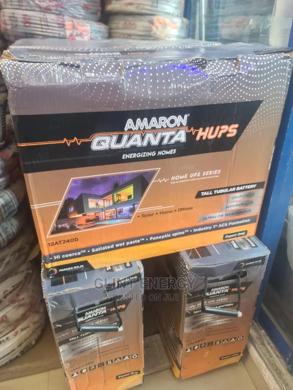 240ah 12v Qantan Tubular Battery