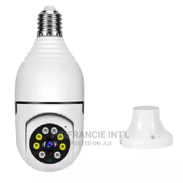 Wifi Smart Bulb 1080p 360° PTZ Camera