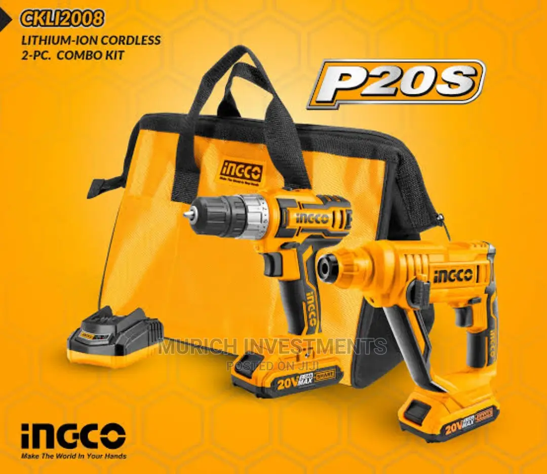 Lithium-Ion Cordless Rotary Hammer 2-Pc. Combo KIT Ckli2008
