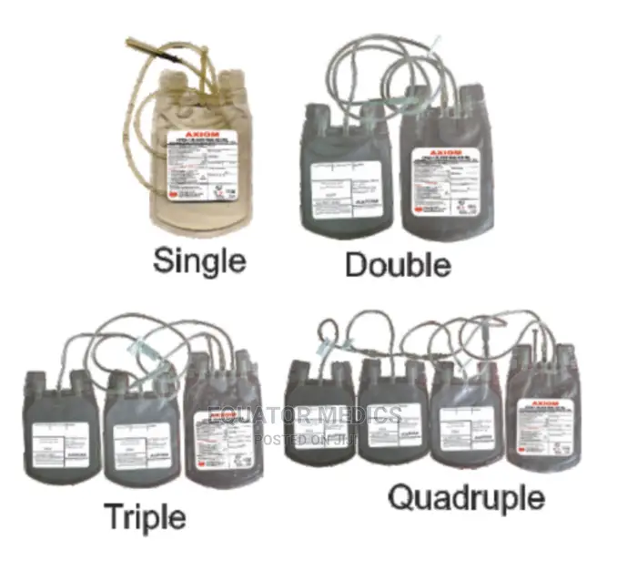 Blood Bag X 450ml X 1pc Double Axiom